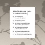 Mental Balance - 120 Kapseln 1 Monats Packung